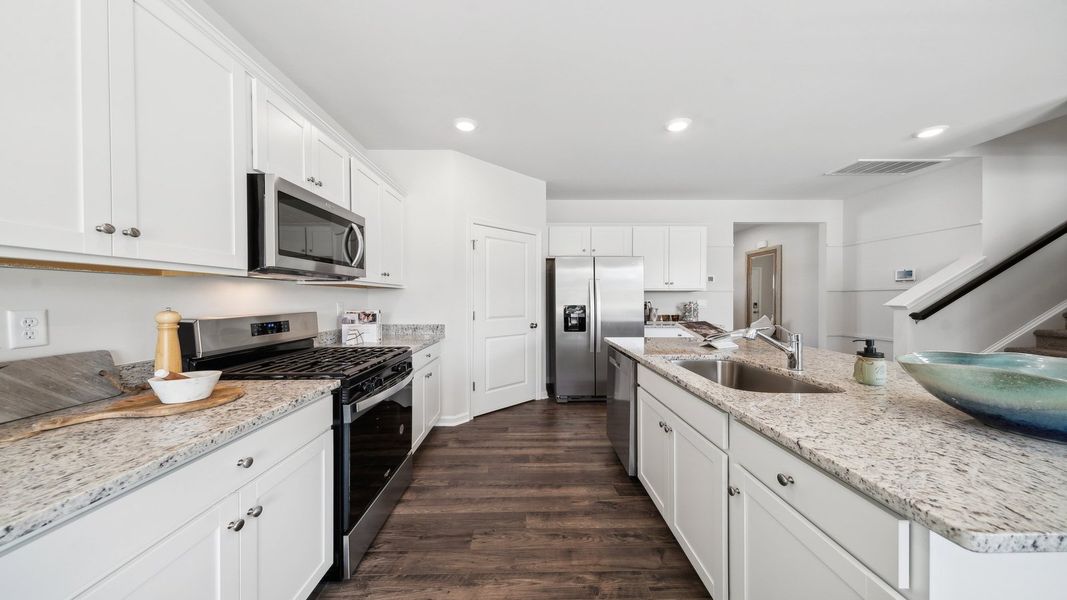 Representative furnished interior of a home built from the Hayden by D.R. Horton in Tooley Harbor, Elizabeth City (Image 7).