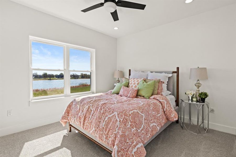 Furnished interior view inside a new home in , Mount Pleasant (Image 35).