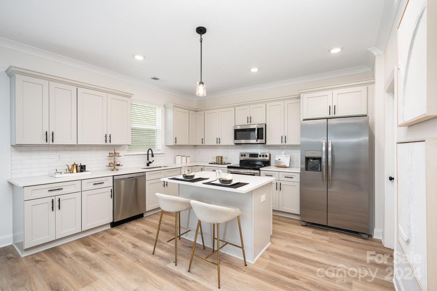 Stainless Steel Appliances. Representative Photo.