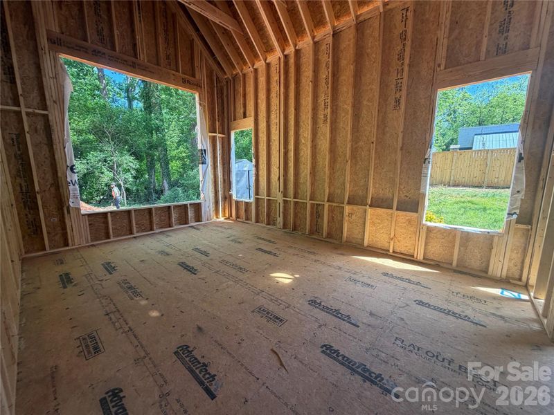 In-progress construction of a new home in , Charlotte, NC (Image 9).