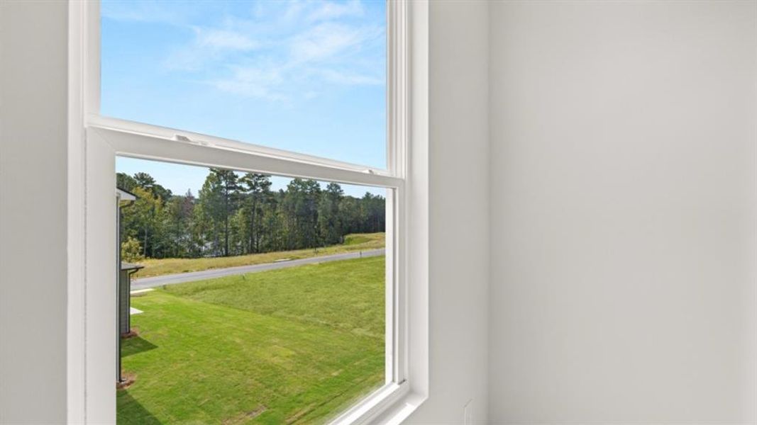 Exterior details and patio area of a home in Fairway 17 at Mirror Lake, Villa Rica (Image 4).