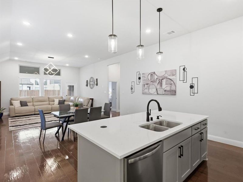 Furnished interior view inside a new home in , Mansfield (Image 19).