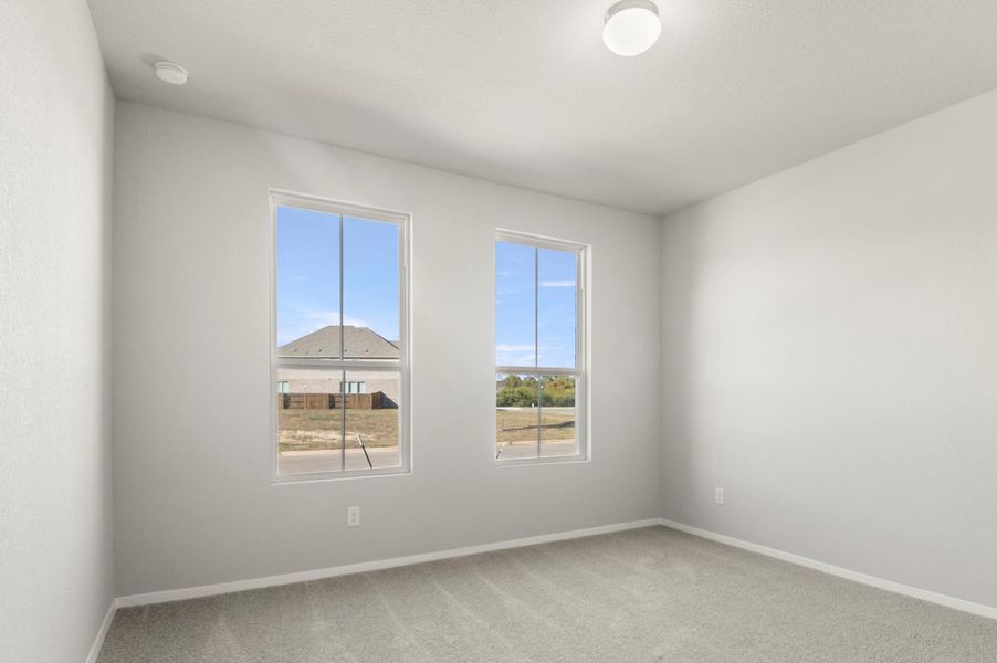 Spacious, unfurnished interior of a new home in Oaks at San Gabriel, Georgetown (Image 26).