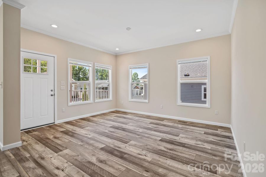 Spacious, unfurnished interior of a new home in , Asheville (Image 21).