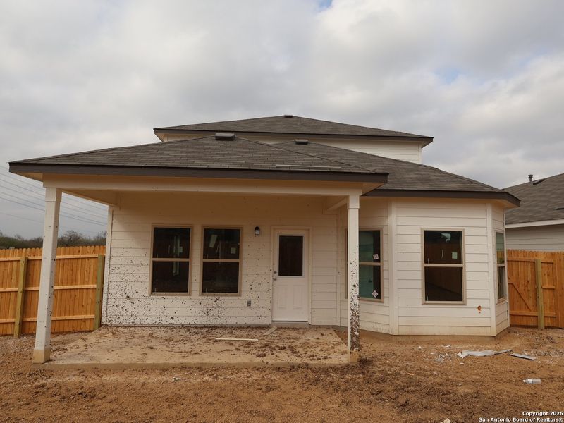 In-progress construction of a new home in Agave, San Antonio, TX (Image 37).
