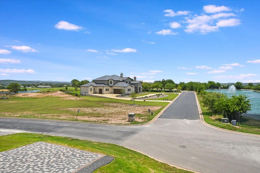 View of community, and a view of the pond View of community, and a view of the pond