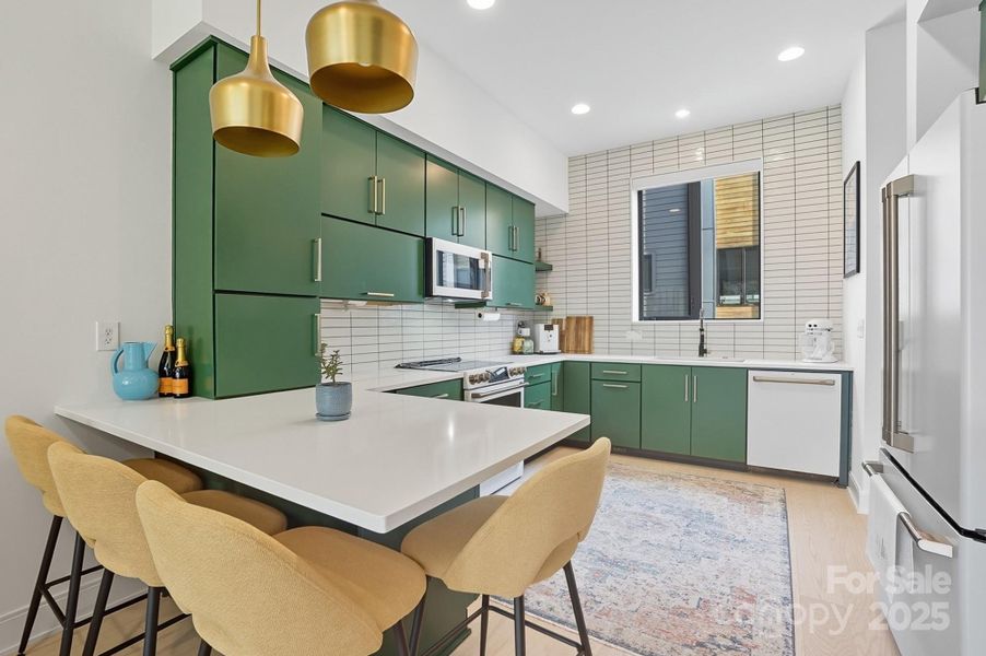 Furnished interior view inside a new home in , Charlotte (Image 14). Furnished interior view inside a new home in , Charlotte (Image 14).