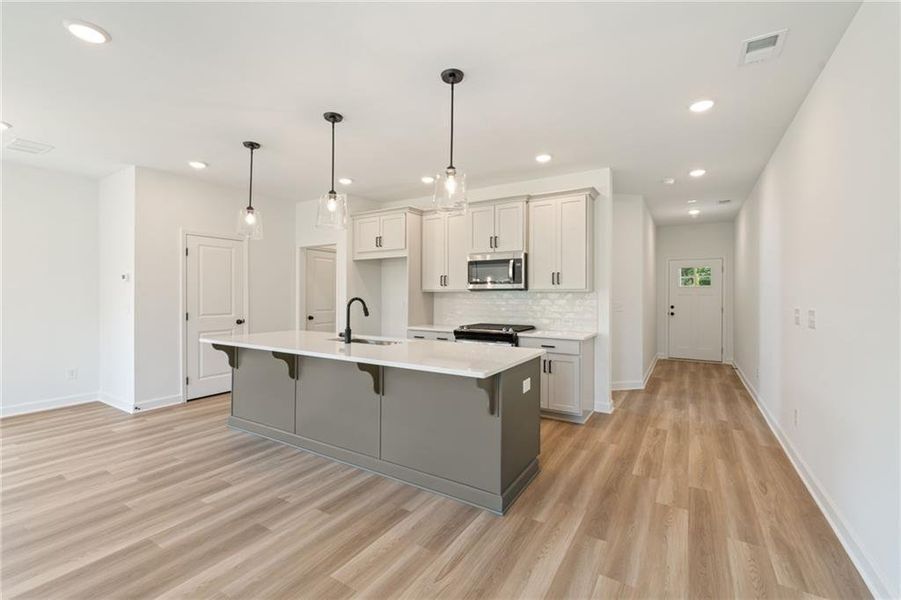 Furnished interior view inside a new home in Wilkins Walk, Mableton (Image 7).