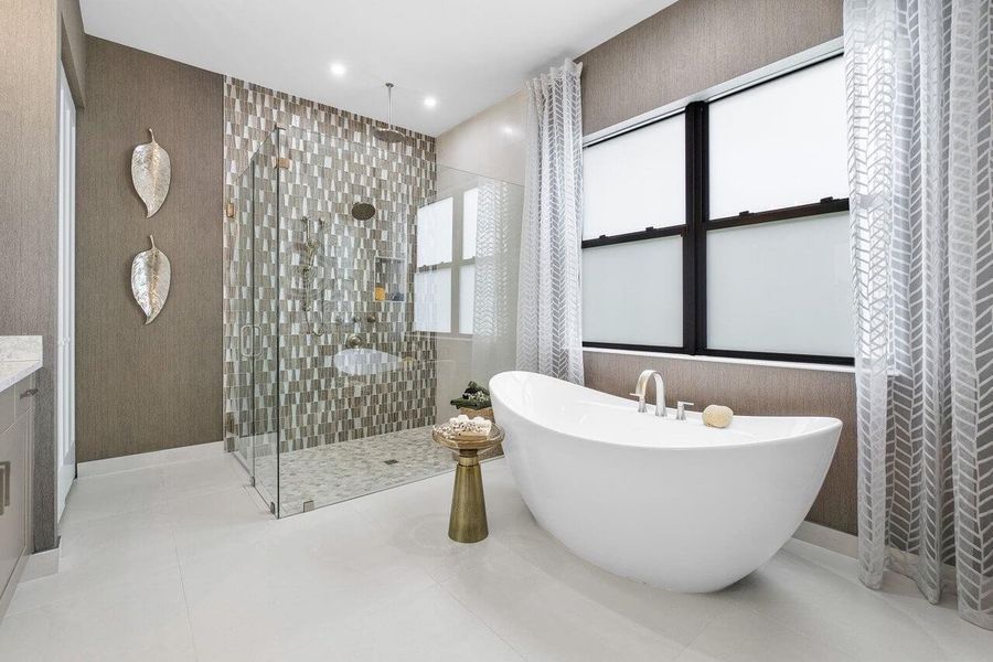 Primary bath-not actual home
