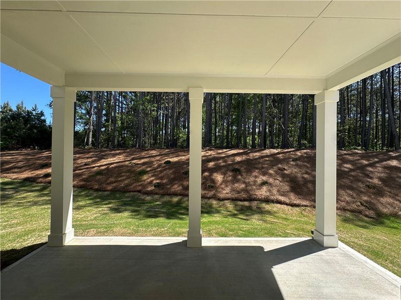 Exterior details and patio area of a home in Kentmere, Auburn (Image 4).