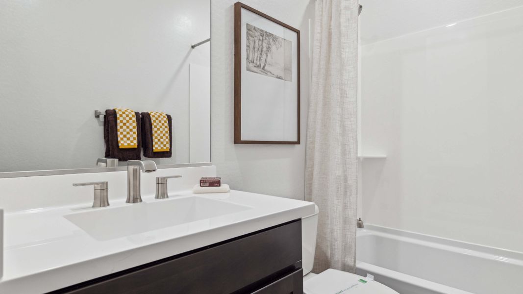 Representative furnished interior of a home built from the Saguaro by D.R. Horton in Del Rio Ranch, Avondale (Image 10).
