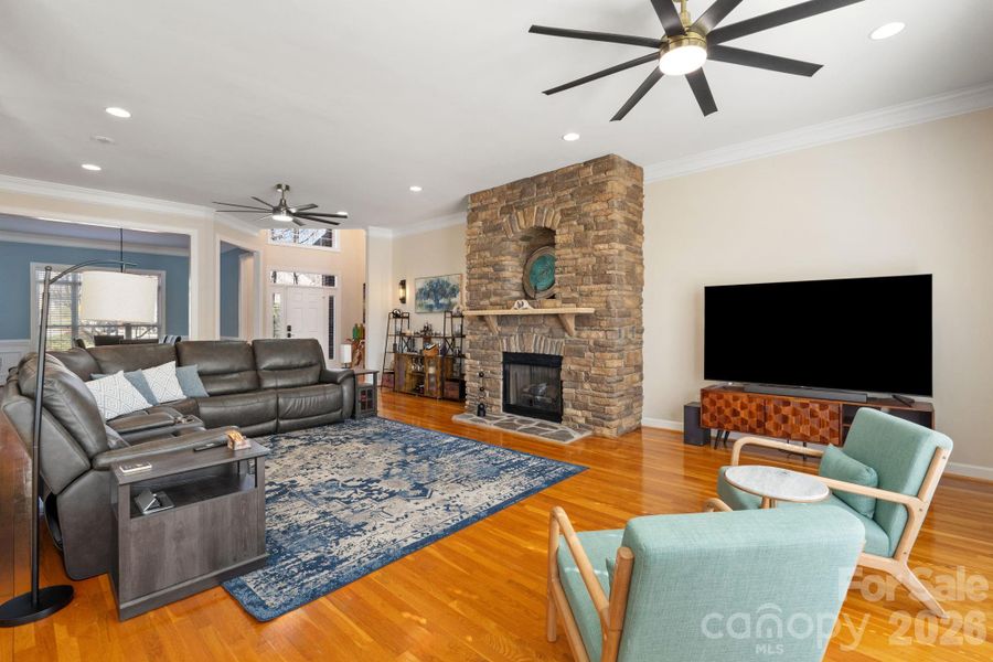 Furnished interior view inside a new home in , Summerfield (Image 8).