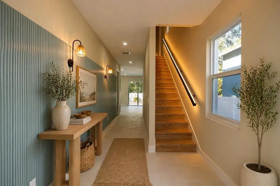 Furnished interior view inside a new home in , Tampa (Image 6).
