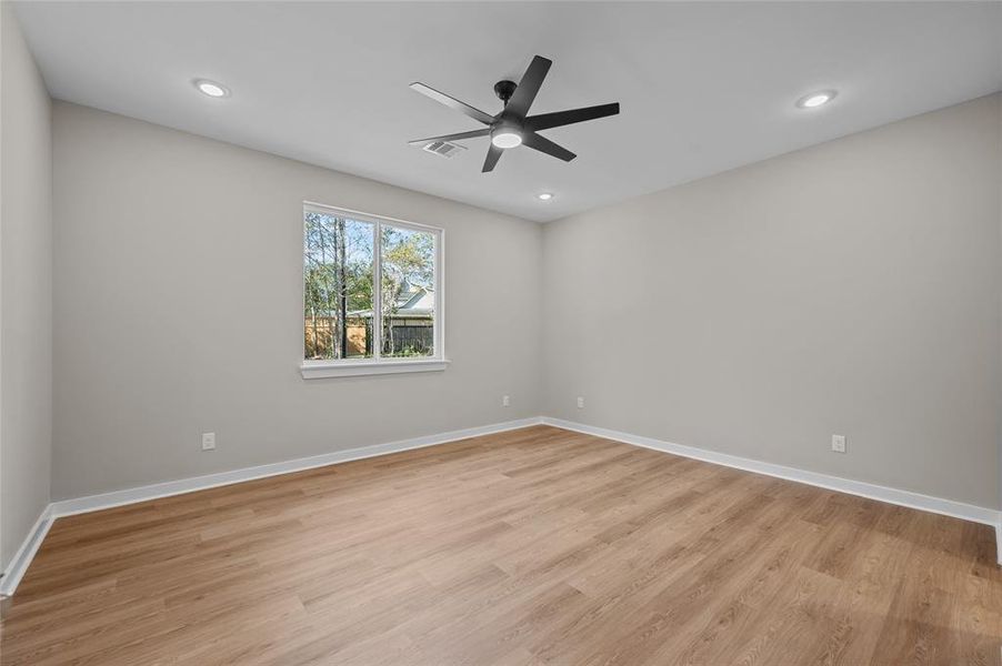 Primary Bedroom with plenty of natural light.