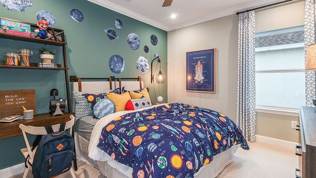 Furnished interior view inside a new home in Firethorn, Parrish (Image 10).