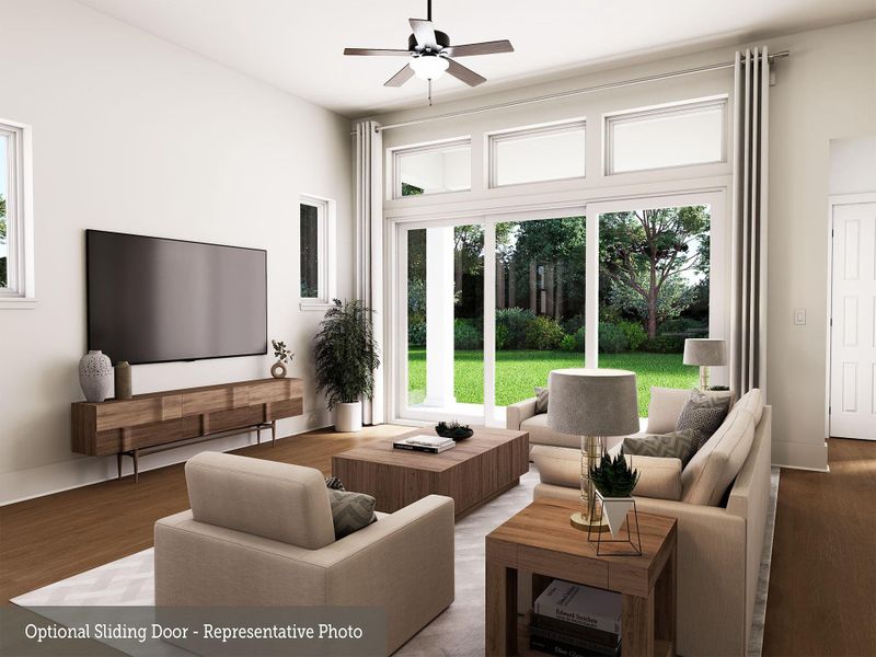 Furnished interior view inside a new home in COLTON - Reserve Collection, Todd Mission (Image 15).
