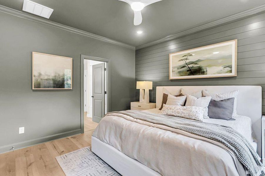 Furnished interior view inside a new home in Heron Preserve, Hanahan (Image 3).
