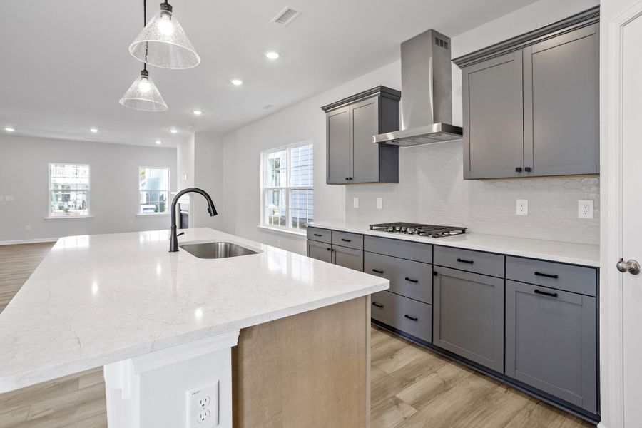 Furnished interior view inside a new home in Georgias Landing, Raleigh (Image 9).