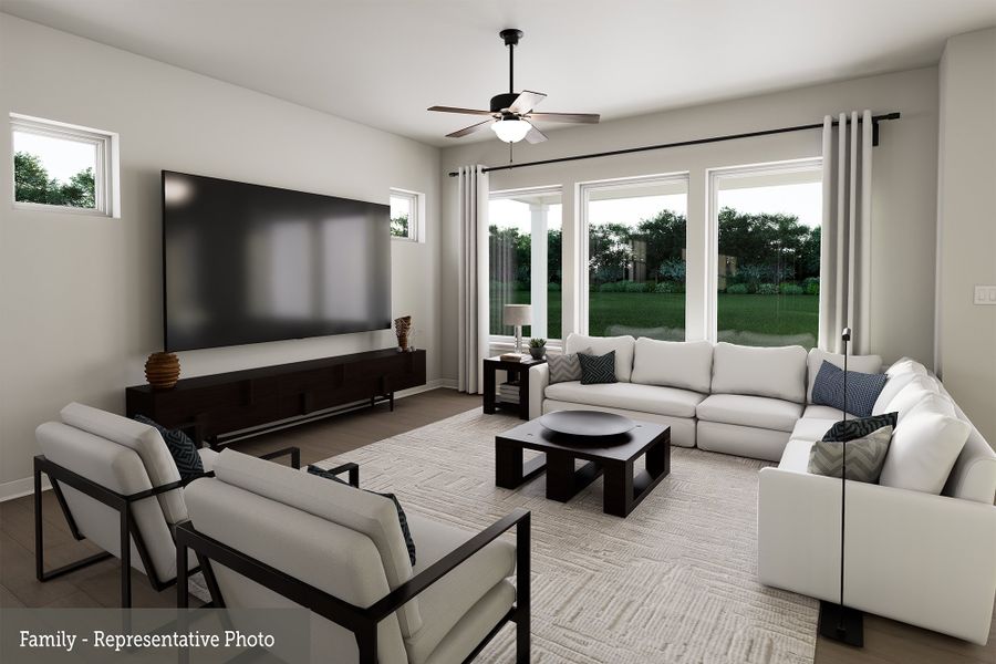 The Beaumont - Family Room The Beaumont - Family Room