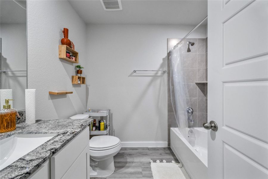 Furnished interior view inside a new home in , Cypress (Image 24).