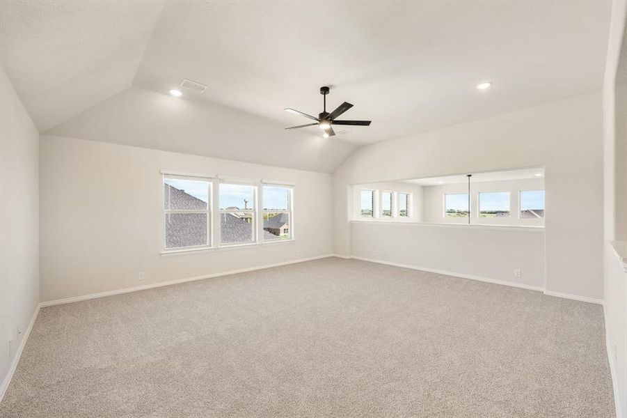 Spacious, unfurnished interior of a new home in Wildcat Ridge Phase 3, Godley (Image 37).