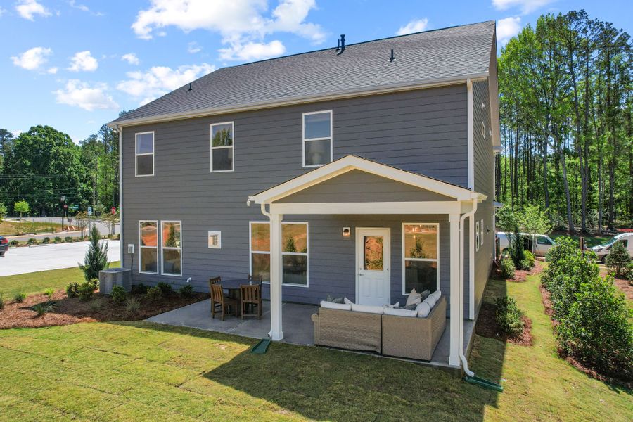 Representative exterior details of a home built from the Marshall by Pulte Homes in Michaux Gardens, Belmont (Image 42). Representative exterior details of a home built from the Marshall by Pulte Homes in Michaux Gardens, Belmont (Image 42).