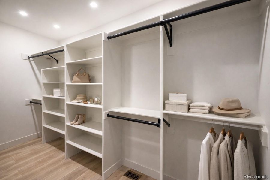 Furnished interior view inside a new home in , Keenesburg (Image 33).