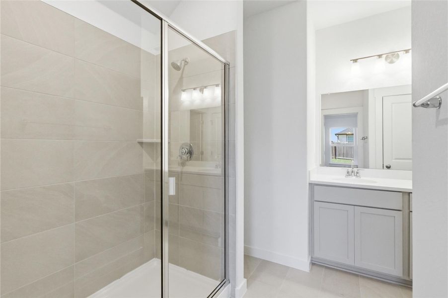 Furnished interior view inside a new home in Calumet, Jarrell (Image 8).