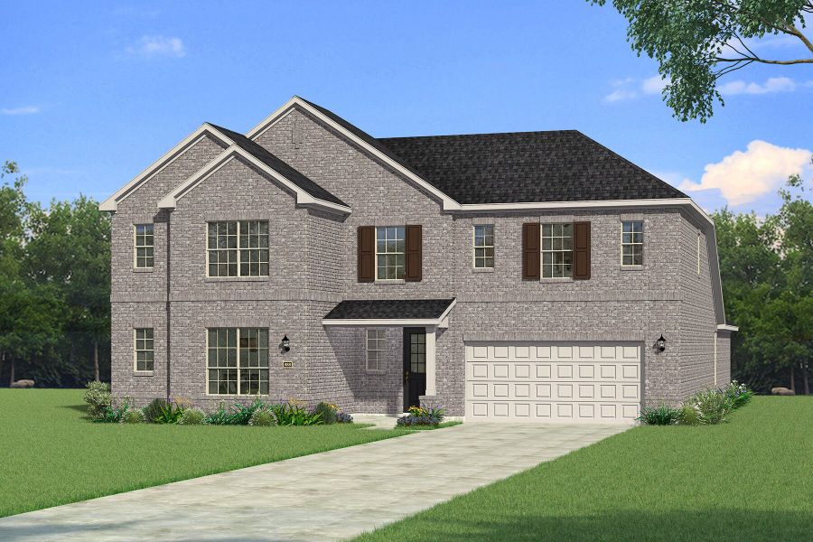 The Mykonos - Traditional 2 Elevation The Mykonos - Traditional 2 Elevation