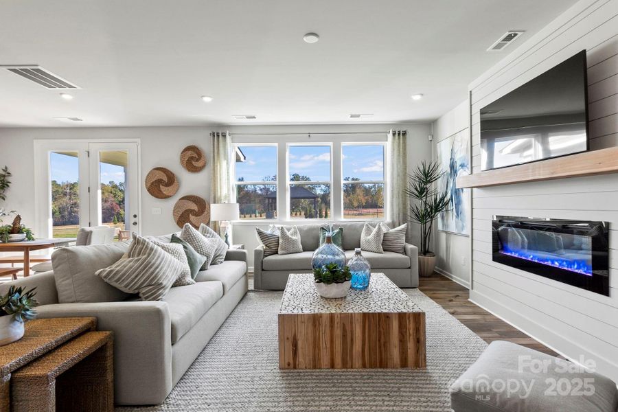 Furnished interior view inside a new home in The Meadows at Asbury Ridge, York (Image 21).