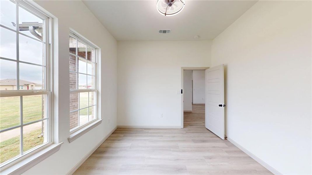 Spacious, unfurnished interior of a new home in , Point (Image 25).