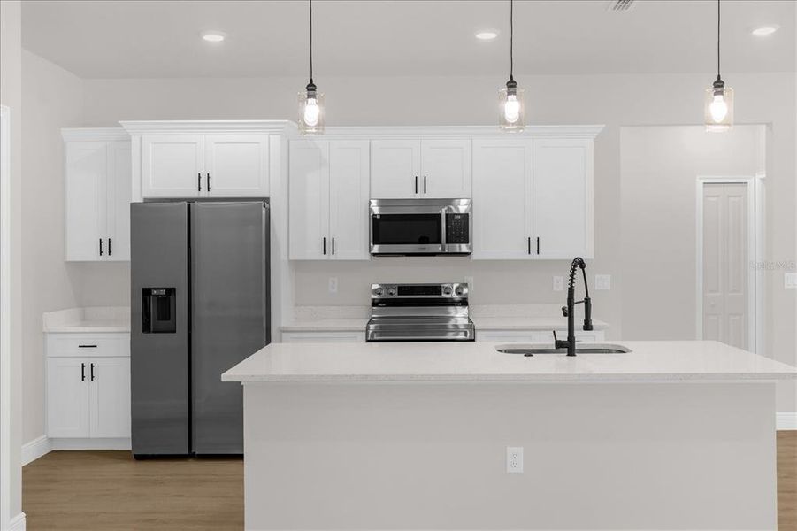 Furnished interior view inside a new home in , Homosassa (Image 6).