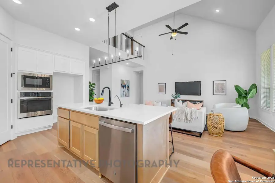 Furnished interior view inside a new home in Davis Ranch: 50ft. lots, San Antonio (Image 8). Furnished interior view inside a new home in Davis Ranch: 50ft. lots, San Antonio (Image 8).