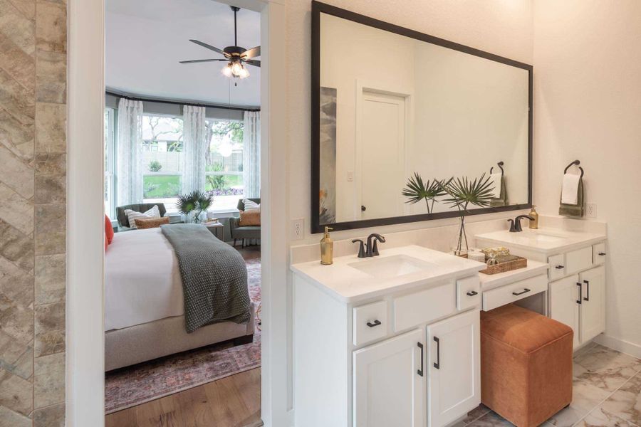 Representative Primary Bathroom - some options shown Representative Primary Bathroom - some options shown