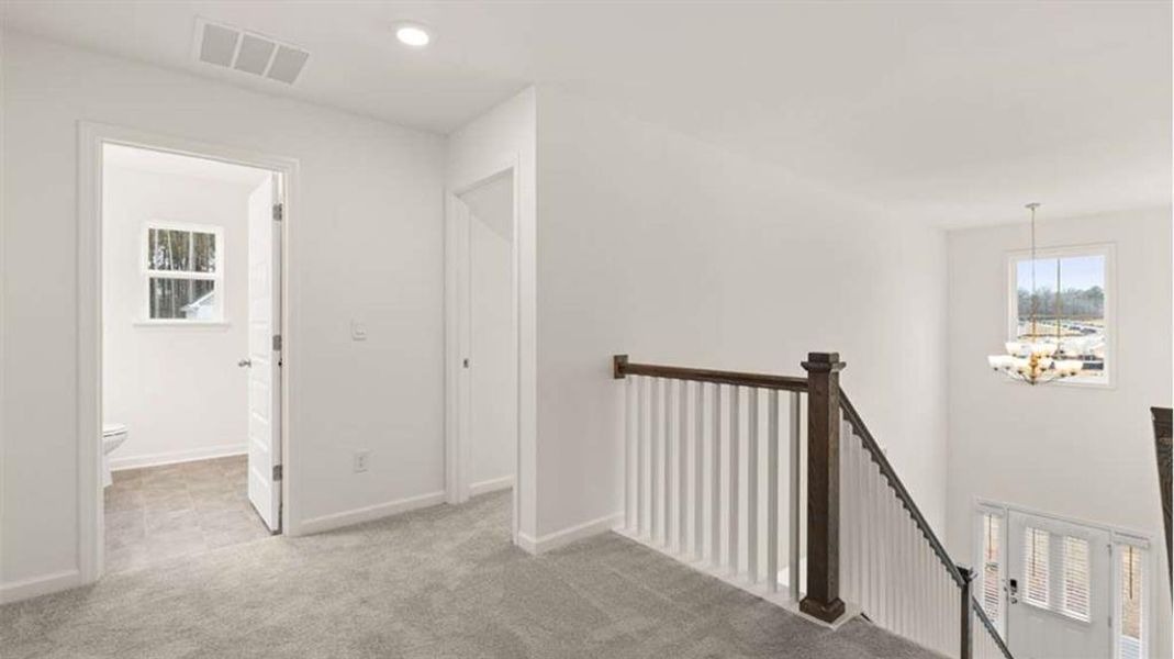 Spacious, unfurnished interior of a new home in Wildwood, Covington (Image 19).