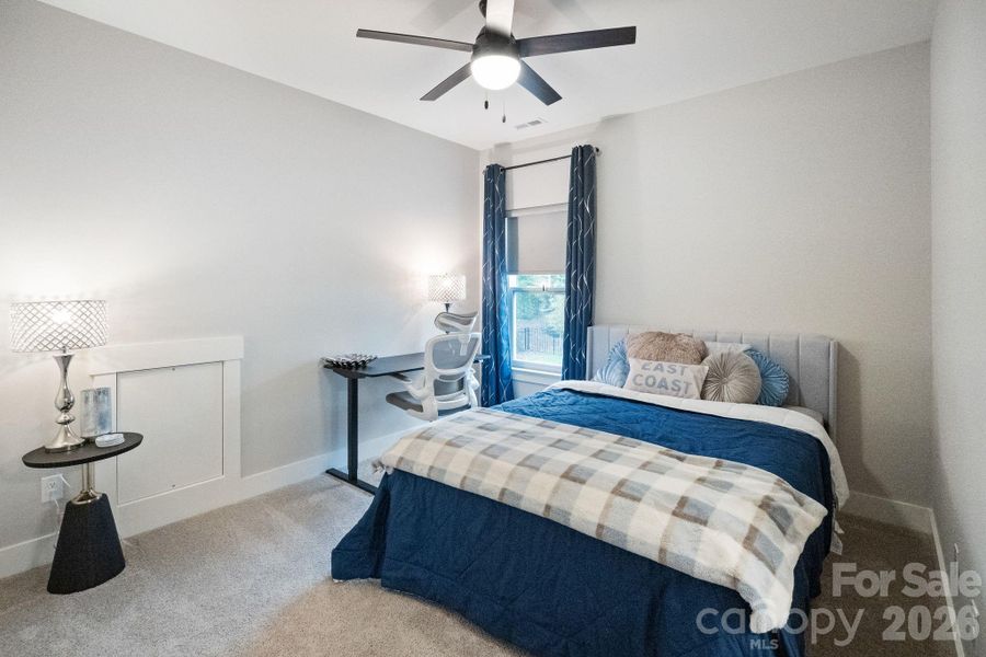 UPGRADED- Bedroom 4 for this plan- with an ensuite full bath!