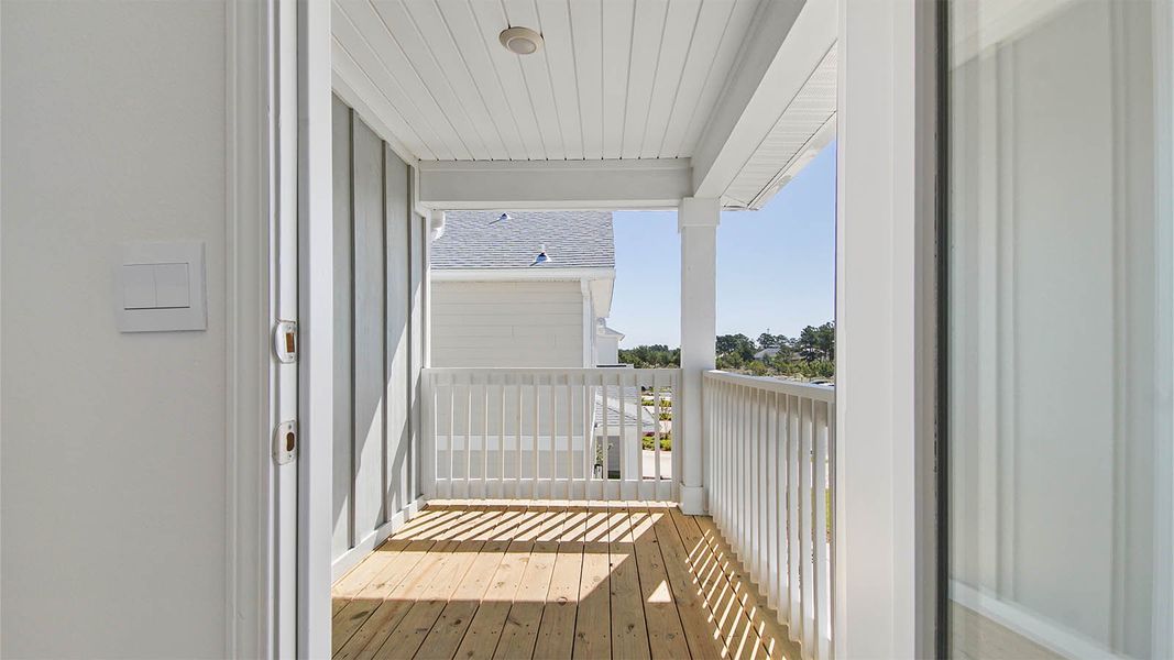 Exterior details and patio area of a home in WindMark Beach, Port Saint Joe (Image 25).