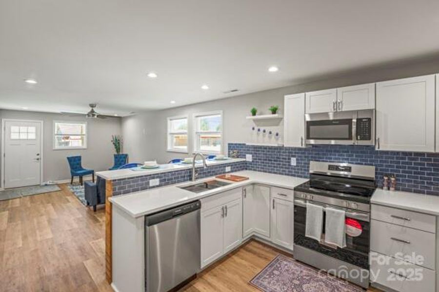 Furnished interior view inside a new home in , Stanley (Image 16).