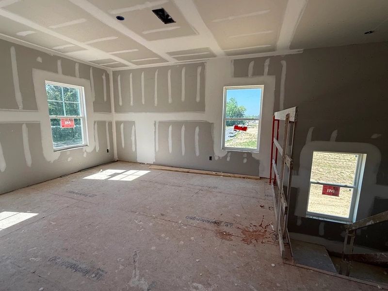 In-progress construction of a new home in The Point, Rolesville, NC (Image 16).