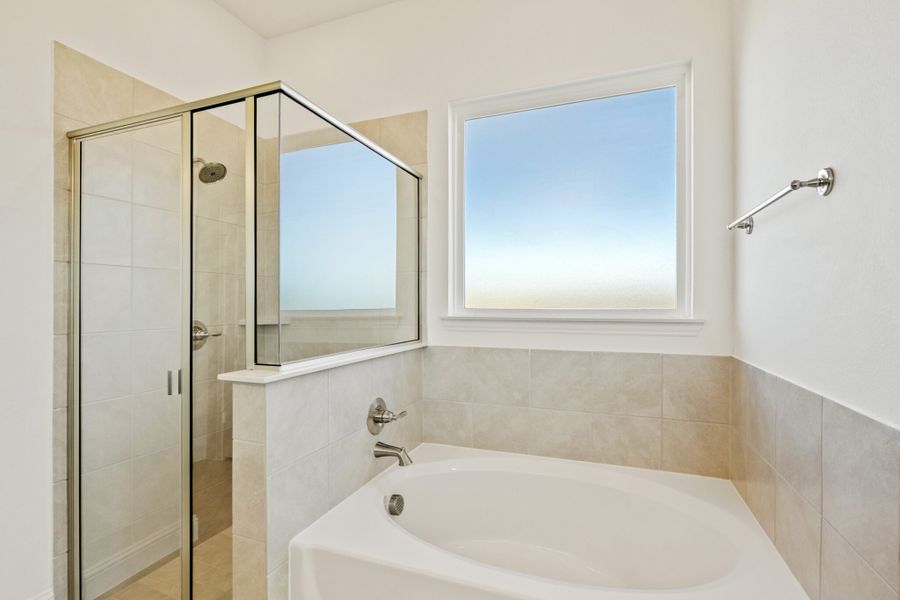 Furnished interior view inside a new home in Lake Breeze, Lavon (Image 12).