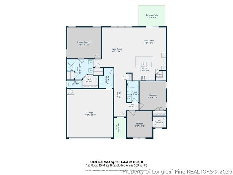 2D floor plan layout of this home in The Cottages at 78 North, Sanford, NC (Image 4). 2D floor plan layout of this home in The Cottages at 78 North, Sanford, NC (Image 4).
