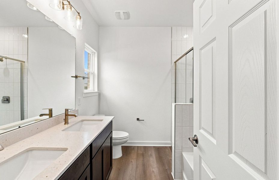 Furnished interior view inside a new home in Woodside, Georgetown (Image 5).