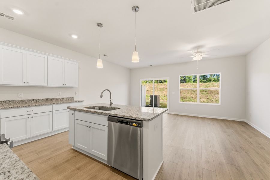 Furnished interior view inside a new home in Edwards Station, Taylors (Image 6).