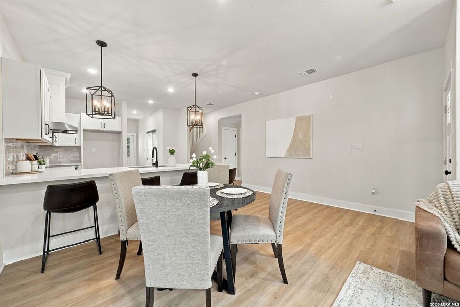 Furnished interior view inside a new home in , San Antonio (Image 19).