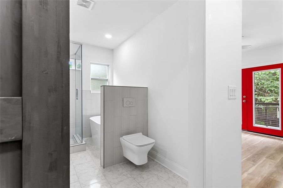 Furnished interior view inside a new home in , Atlanta (Image 38).