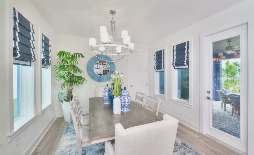 Furnished interior view inside a new home in Persimmon Park, Wesley Chapel (Image 13).