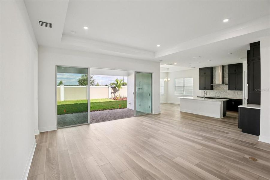 Spacious, unfurnished interior of a new home in Eagles Cove at Mirada, San Antonio (Image 34).