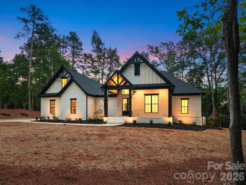 Front exterior of a new home in , Mount Gilead, NC, highlighting curb appeal (Image 1). Front exterior of a new home in , Mount Gilead, NC, highlighting curb appeal (Image 1).