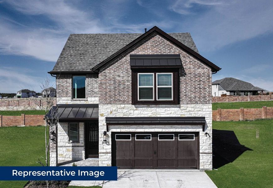 Image 7 representing the Collin F by First Texas Homes in The Villages of Hurricane Creek, Anna, TX.