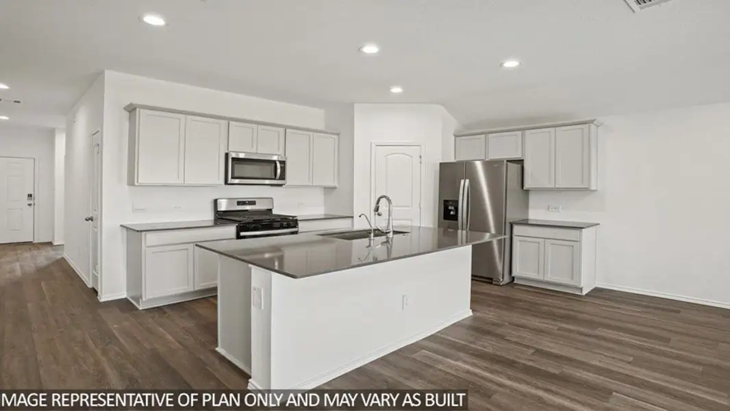 Furnished interior view inside a new home in Newport Pointe, Crosby (Image 5).